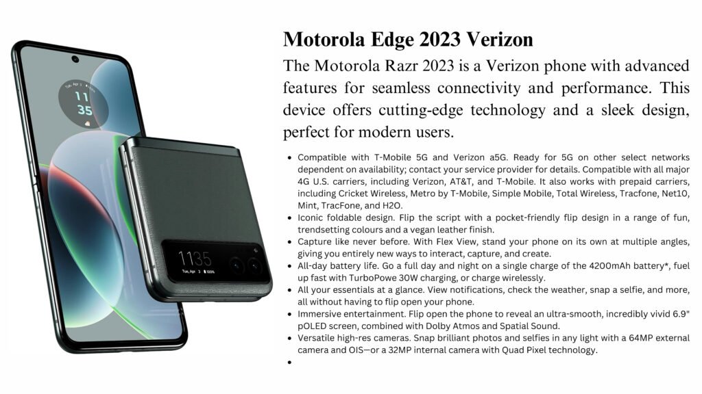 Motorola Razr 2023 Verizon